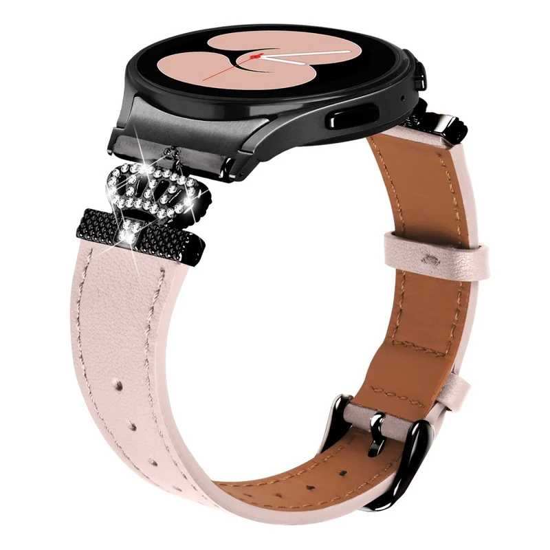 Samsung Galaxy Watch4 Active Classic / Watch 5 Pro Active Genuine Cow Leather Smart Watch Strap