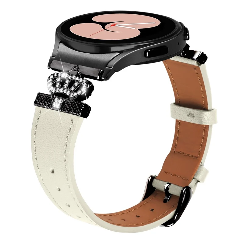 Samsung Galaxy Watch4 Active Classic / Watch 5 Pro Active Genuine Cow Leather Smart Watch Strap