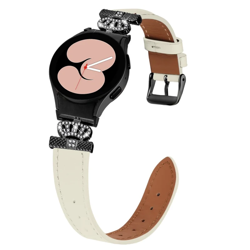 Samsung Galaxy Watch4 Active Classic / Watch 5 Pro Active Genuine Cow Leather Smart Watch Strap