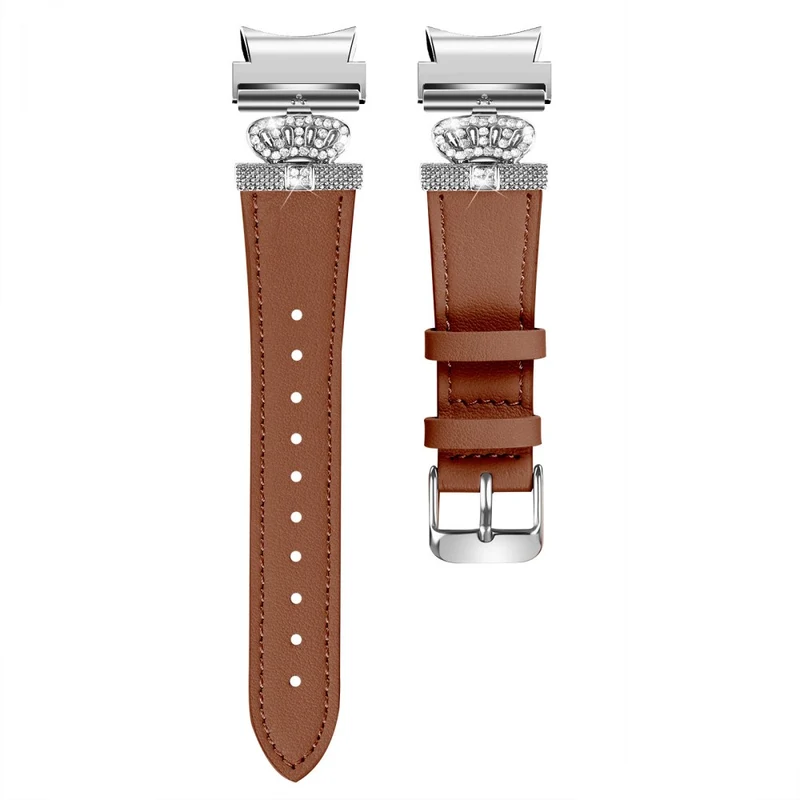 Samsung Galaxy Watch4 Active Classic / Watch 5 Pro Genuine Cow Leather Smart Watch Strap