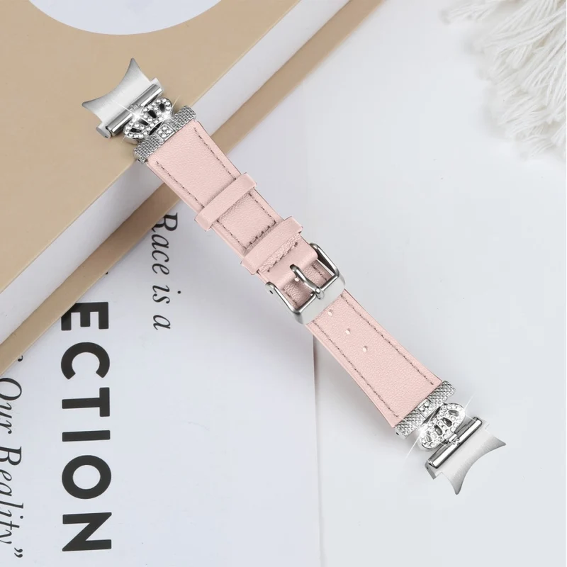 Samsung Galaxy Watch4 Active Classic / Watch 5 Pro Genuine Cow Leather Smart Watch Strap