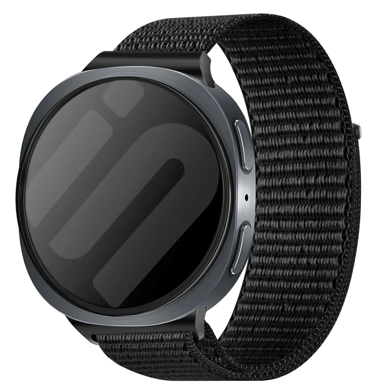 Samsung Galaxy Watch 9 - 44mm Nylonarmband (Schwarz)