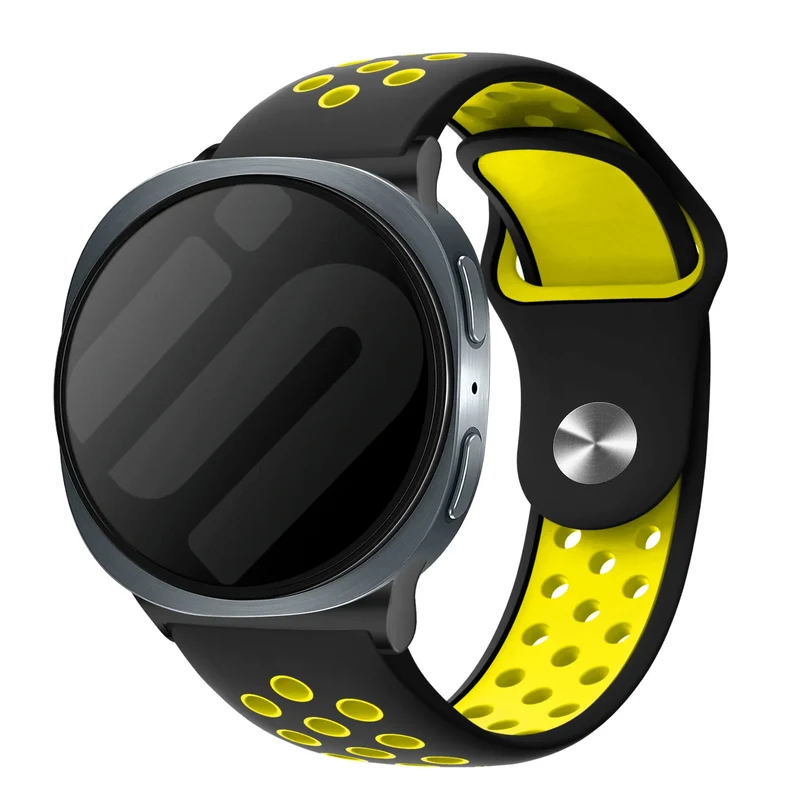 Samsung Galaxy Watch 9 - 44mm Sportarmband (Schwarz/Gelb)