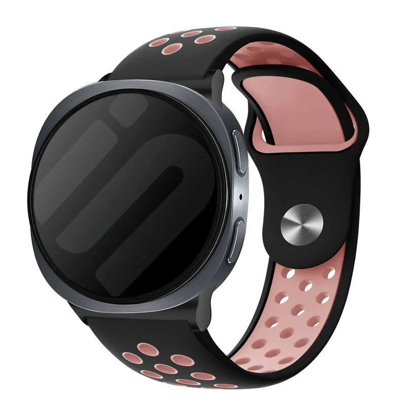 Samsung Galaxy Watch 9 - 44mm Sportarmband (Schwarz/Rosa)