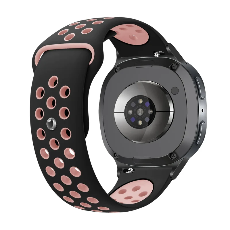 Samsung Galaxy Watch 9 - 44mm Sportarmband (Schwarz/Rosa)