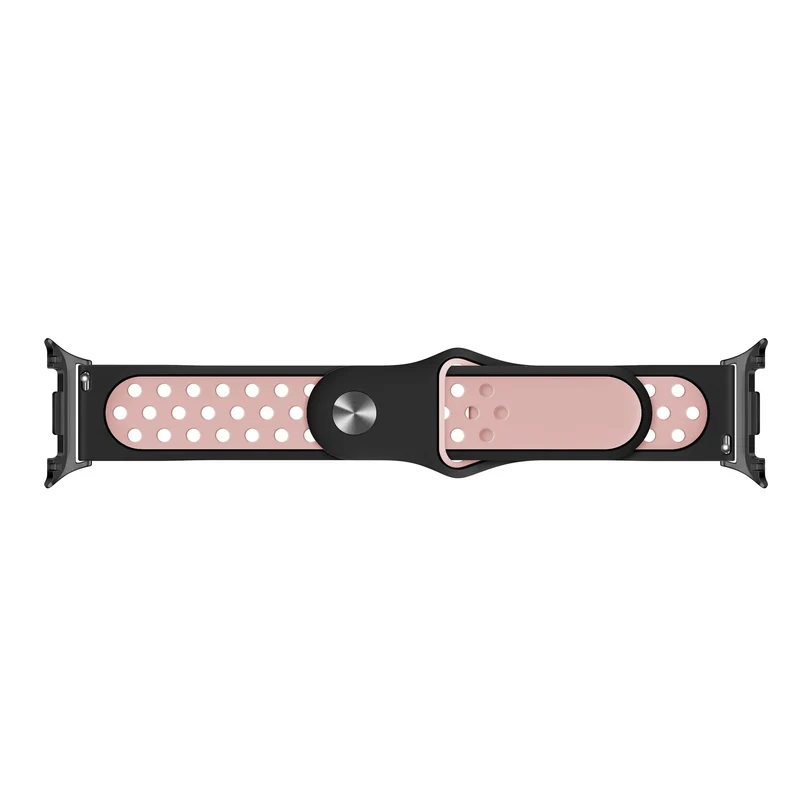 Samsung Galaxy Watch 9 - 44mm Sportarmband (Schwarz/Rosa)
