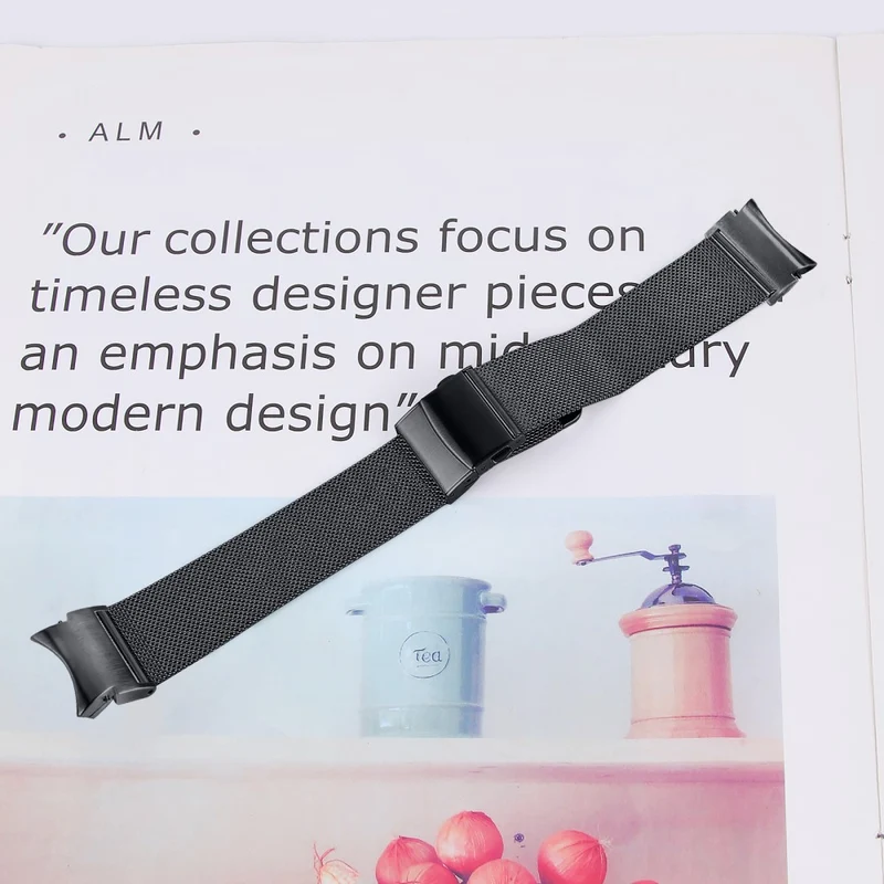Samsung Galaxy Watch6 / Watch6 Classic Watch Band Stainless Steel Quick Release Connector Watch Strap