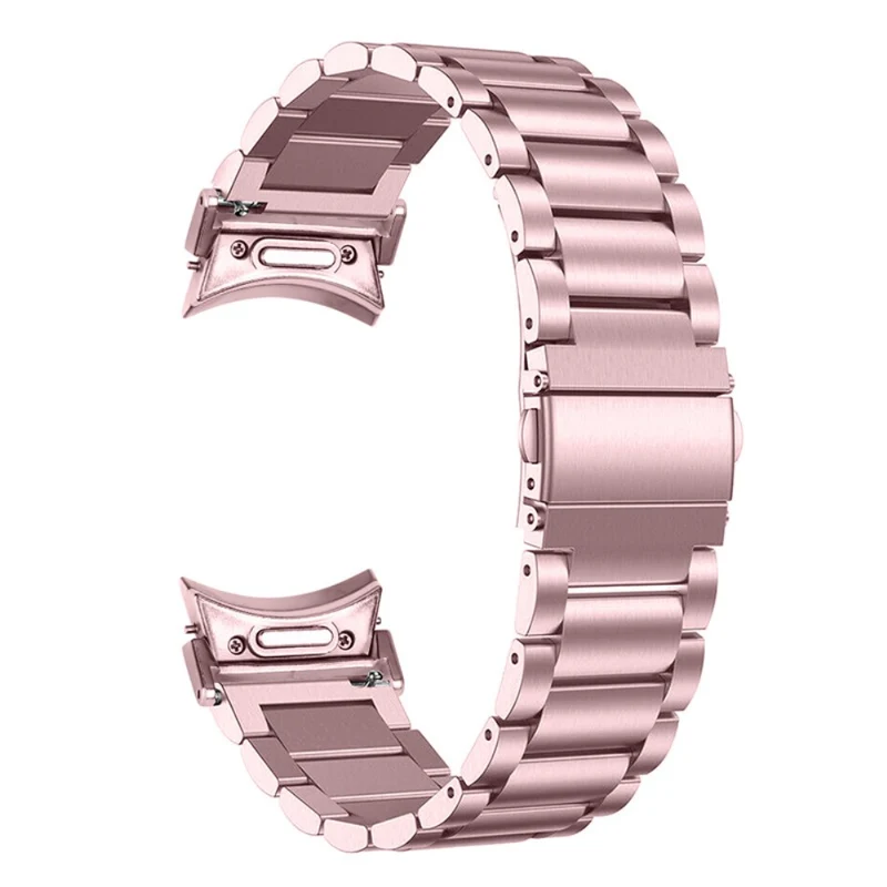 Samsung Galaxy Watch6 / Watch6 Classic Replacement Metal Strap Quick Release Connector Stainless Steel Watch Band - Silver / Gold