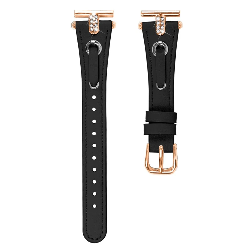 LG Watch Sport Wrist Watch Band Genuine Cow Leather Strap Replacement - Apricot