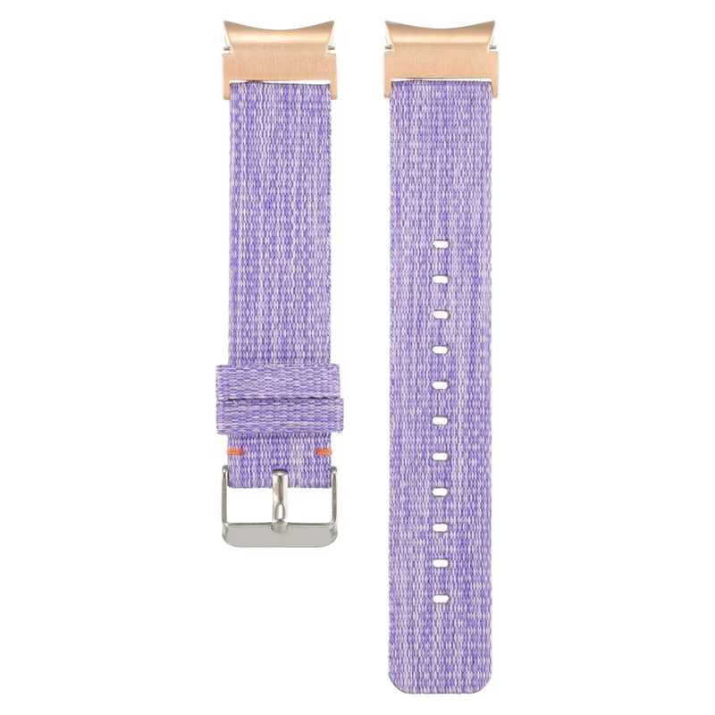 Samsung Galaxy Watch6 / Watch6 Classic / Watch 5 / Watch 5 Pro Watch Band Adjustable Nylon Wrist Strap - Light Purple