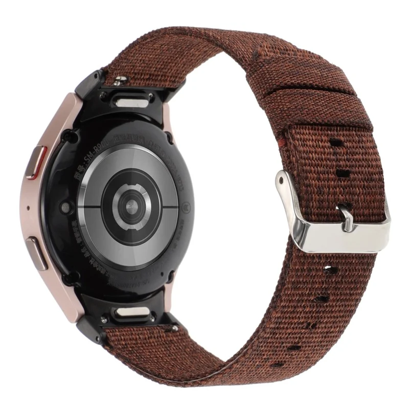 Samsung Galaxy Watch6 / Watch6 Classic / Watch 5 / Watch 5 Pro Watch Band Adjustable Nylon Wrist Strap - Light Purple