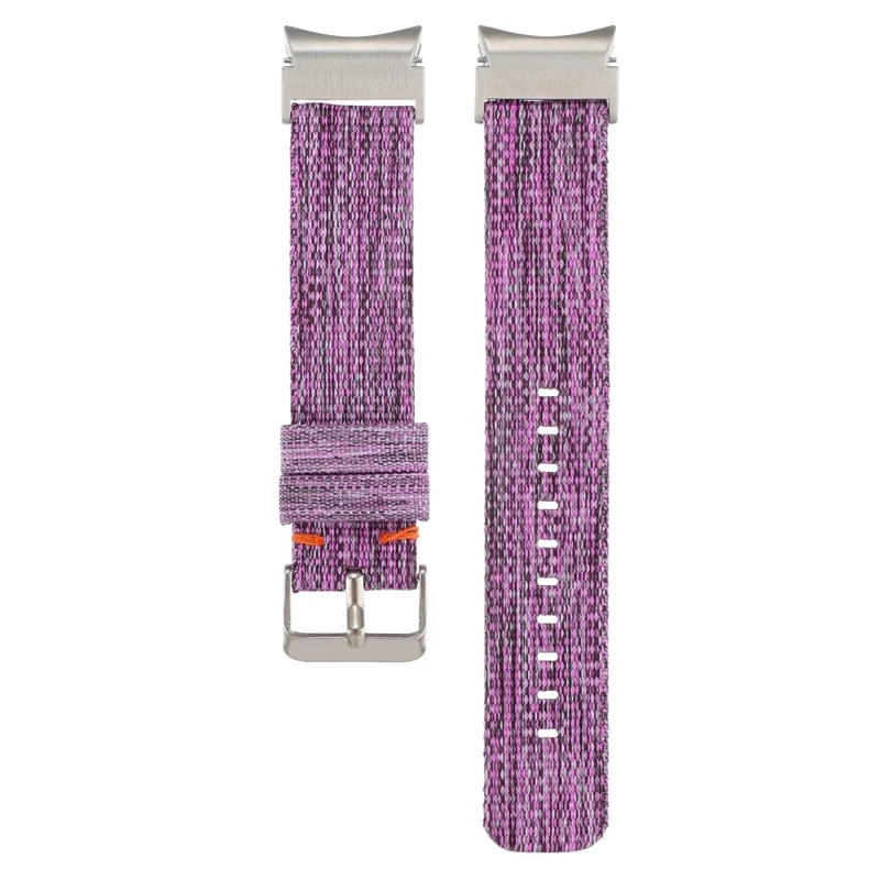 Samsung Galaxy Watch6 / Watch6 Classic / Watch 5 / Watch 5 Pro Watch Band Adjustable Nylon Wrist Strap - Light Purple