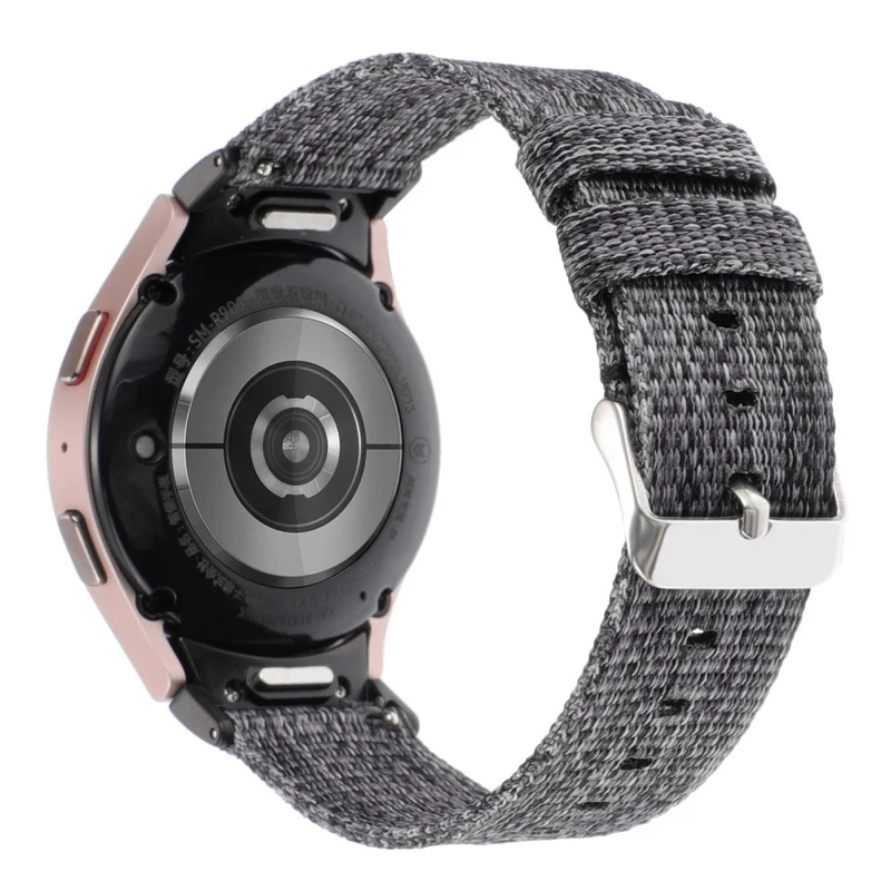 Samsung Galaxy Watch6 / Watch6 Classic / Watch 5 / Watch 5 Pro Watch Band Adjustable Nylon Wrist Strap - Light Purple