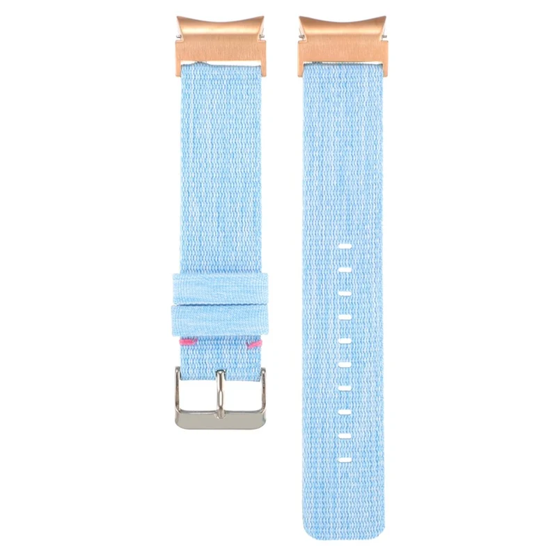Samsung Galaxy Watch6 / Watch6 Classic / Watch 5 / Watch 5 Pro Watch Band Adjustable Nylon Wrist Strap - Light Purple