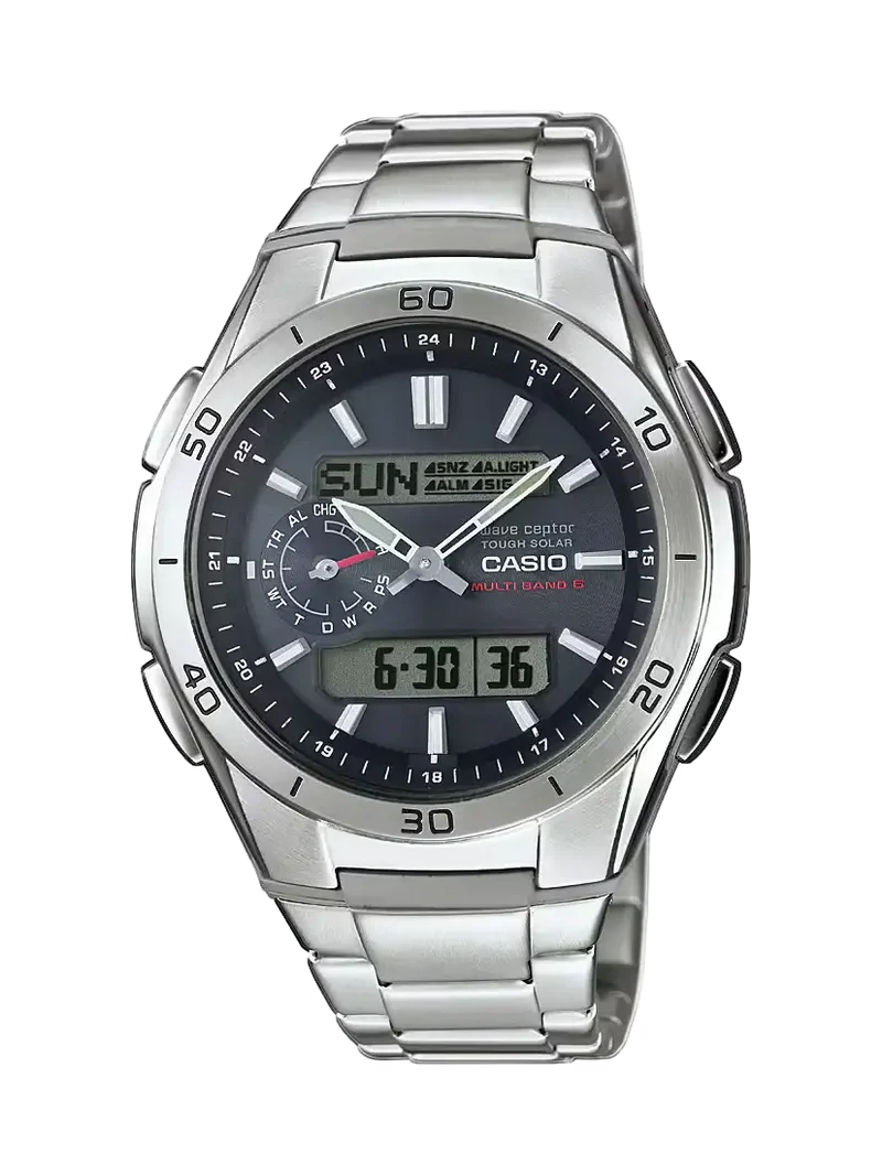 Casio WAVE CEPTOR WVA-M650D-1AER Herrenuhr • Smarte Funktionen • Tough Solar