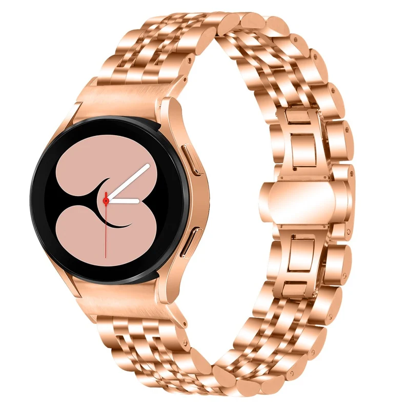 Samsung Galaxy Watch6 / Watch6 Classic Stainless Steel Watch Band Replacement Strap with Quick Release Connector