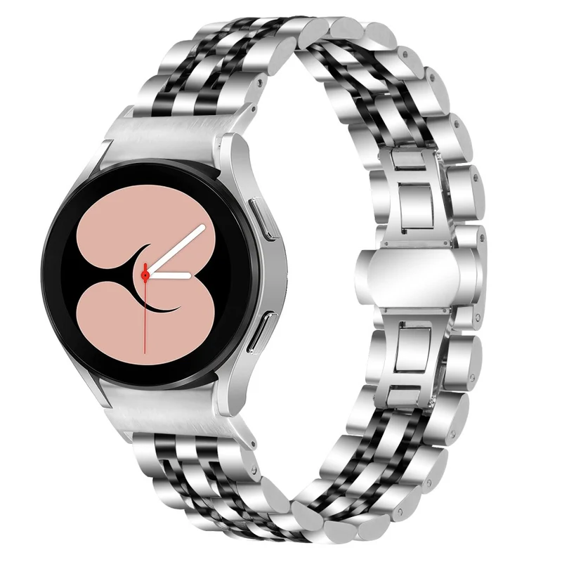 Samsung Galaxy Watch6 / Watch6 Classic Stainless Steel Watch Band Replacement Strap with Quick Release Connector
