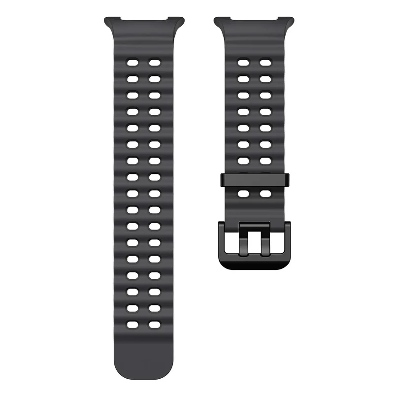 Samsung Galaxy Watch 9 - 40mm Ocean Armband (Dunkelgrau/Schwarz)