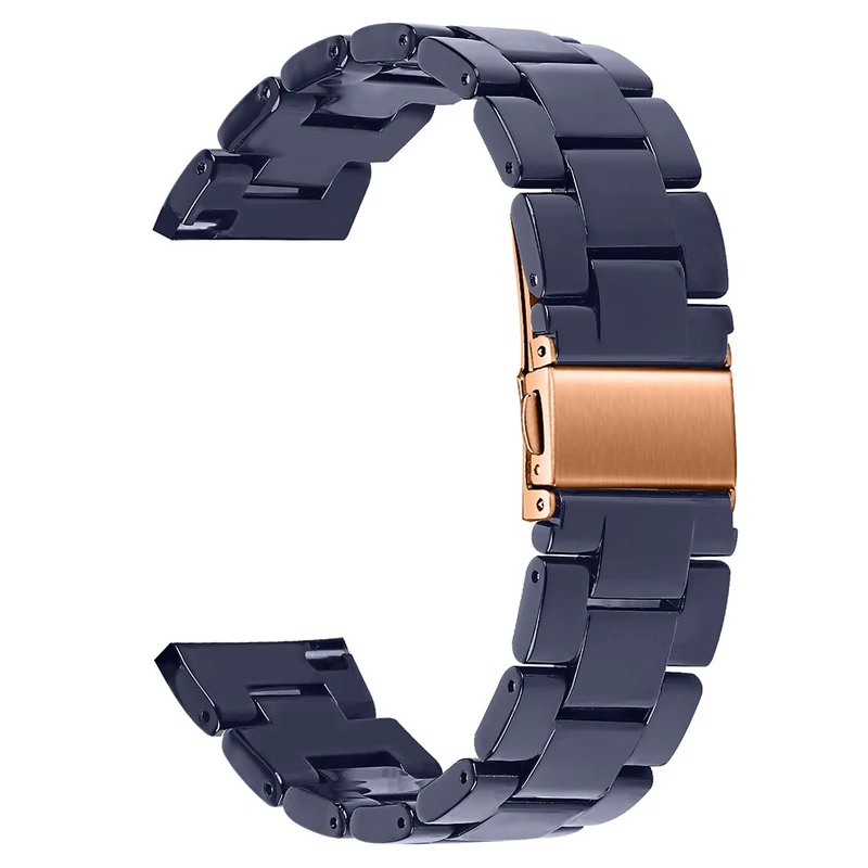 Waterproof Resin Strap for KALINCO Replacement Sports Watch Band - Chocolate
