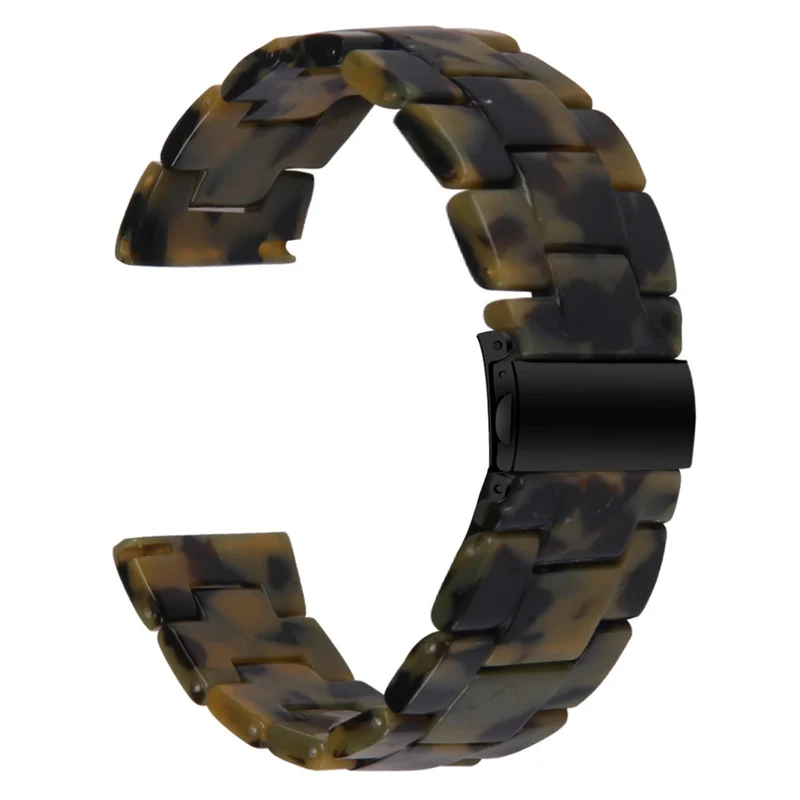 Waterproof Resin Strap for KALINCO Replacement Sports Watch Band - Chocolate