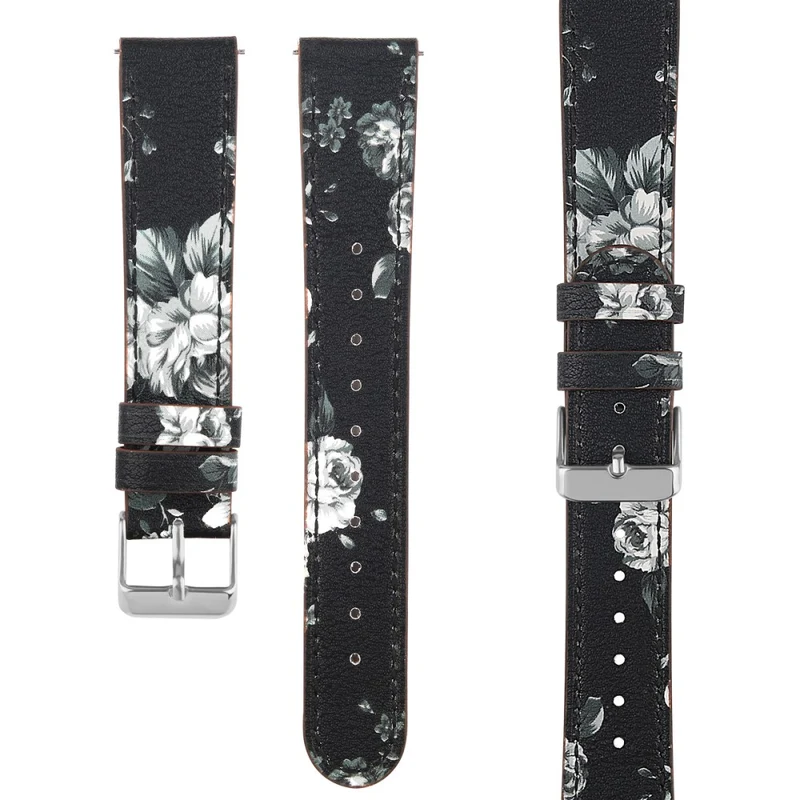 Coros Watch GT / Watch GT 2 46mm / 42mm / Samsung Galaxy Watch 46mm Watch Strap Top Layer Cowhide Wrist Band