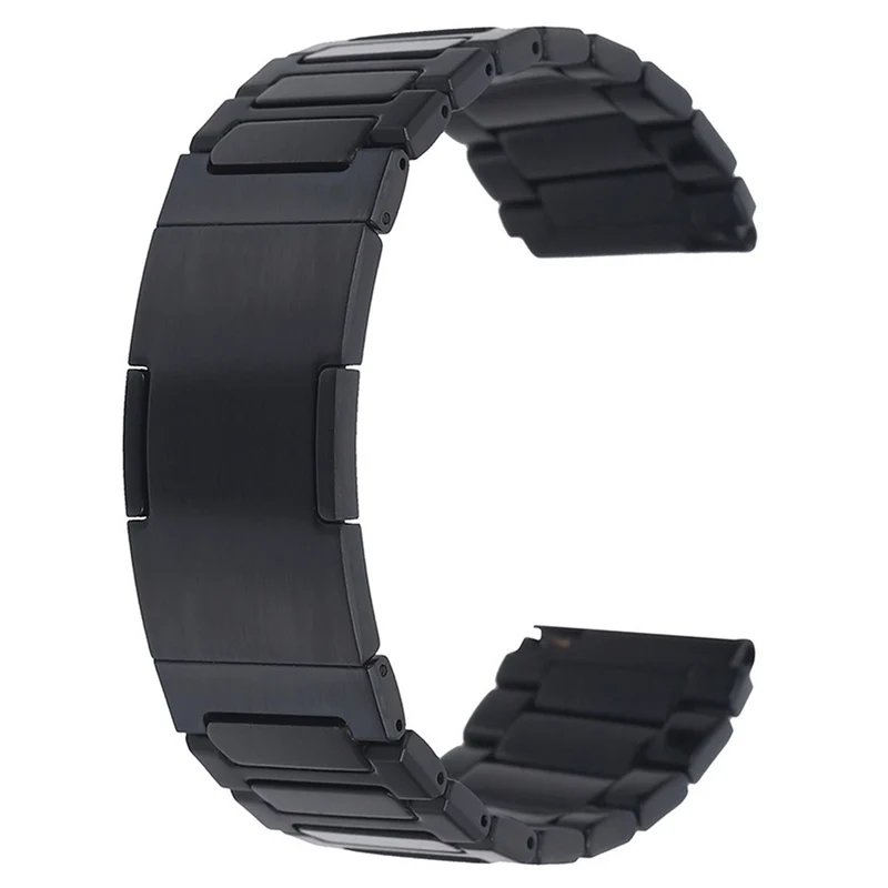 Huawei Watch GT 4 46mm / Watch 4 / Watch 4 Pro 22mm Stainless Steel Band Folding Buckle Watch Strap