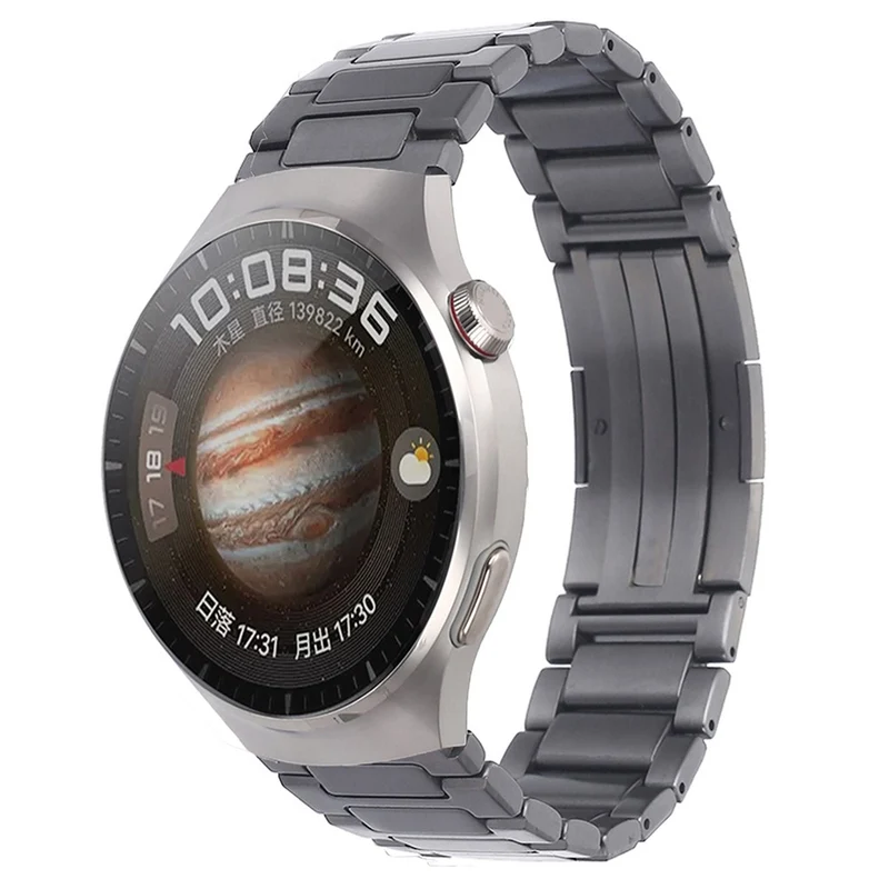 Huawei Watch GT 4 46mm / Watch 4 / Watch 4 Pro 22mm Stainless Steel Band Folding Buckle Watch Strap