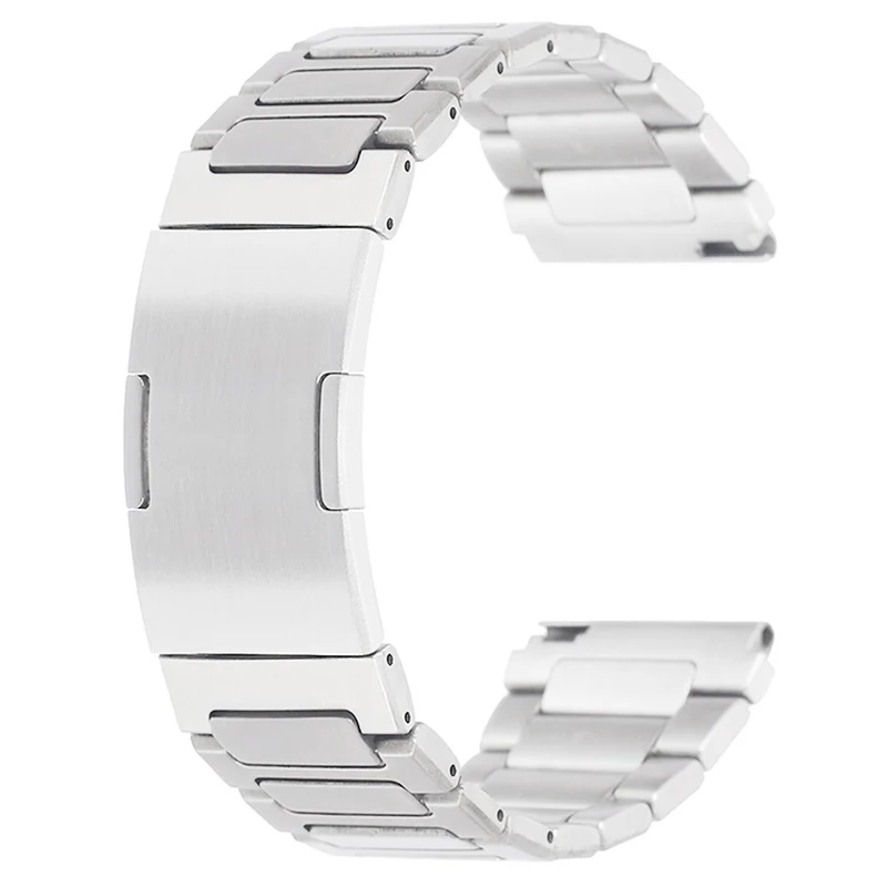 Huawei Watch GT 4 46mm / Watch 4 / Watch 4 Pro 22mm Stainless Steel Band Folding Buckle Watch Strap