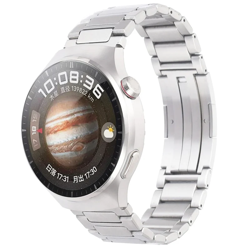 Huawei Watch GT 4 46mm / Watch 4 / Watch 4 Pro 22mm Stainless Steel Band Folding Buckle Watch Strap