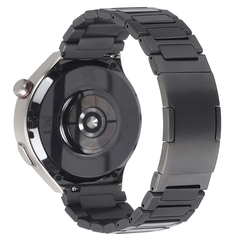 Huawei Watch GT 4 46mm / Watch 4 / Watch 4 Pro 22mm Stainless Steel Band Folding Buckle Watch Strap