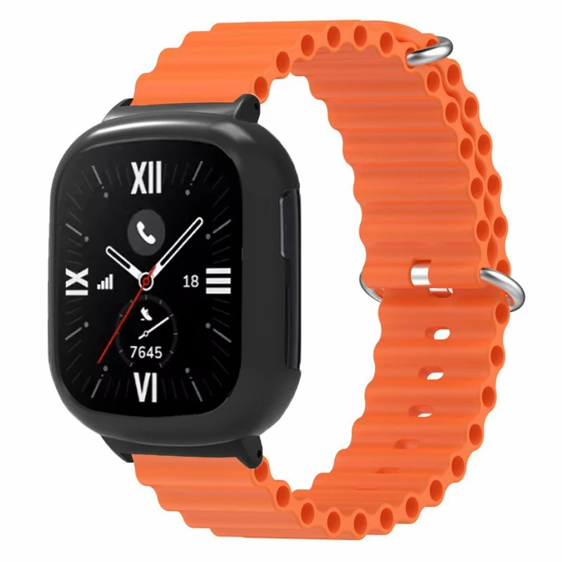 Honor Watch 4 Wrist Strap Replacement Flexible Band with Watch Case