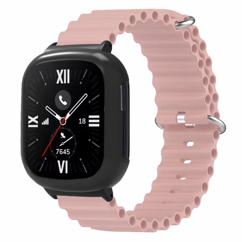 Honor Watch 4 Wrist Strap Replacement Flexible Band with Watch Case