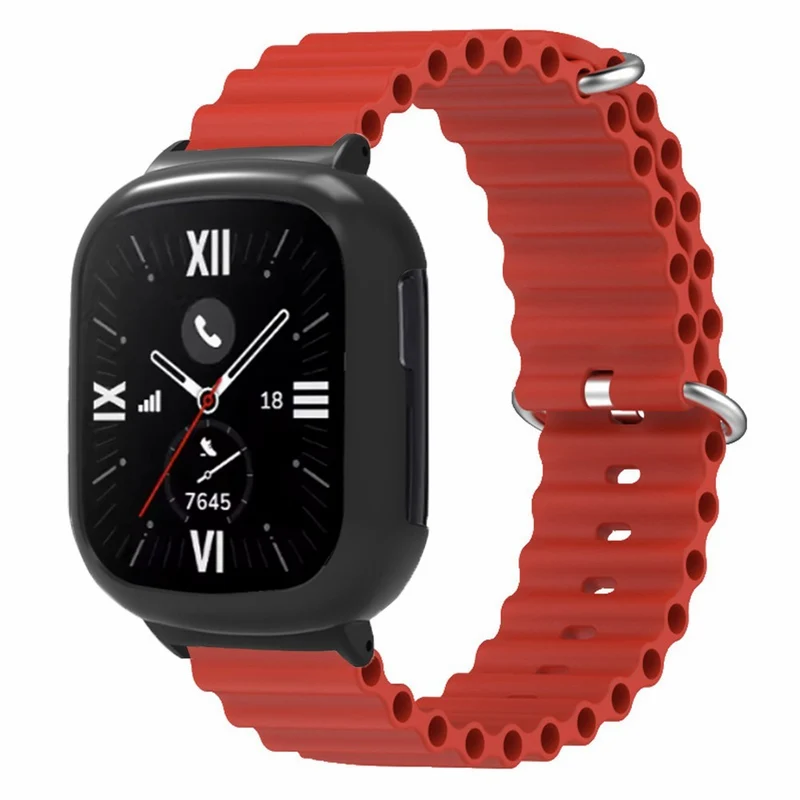 Honor Watch 4 Wrist Strap Replacement Flexible Band with Watch Case
