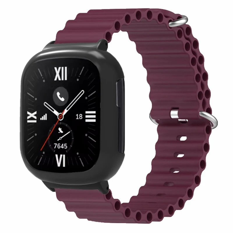 Honor Watch 4 Wrist Strap Replacement Flexible Band with Watch Case