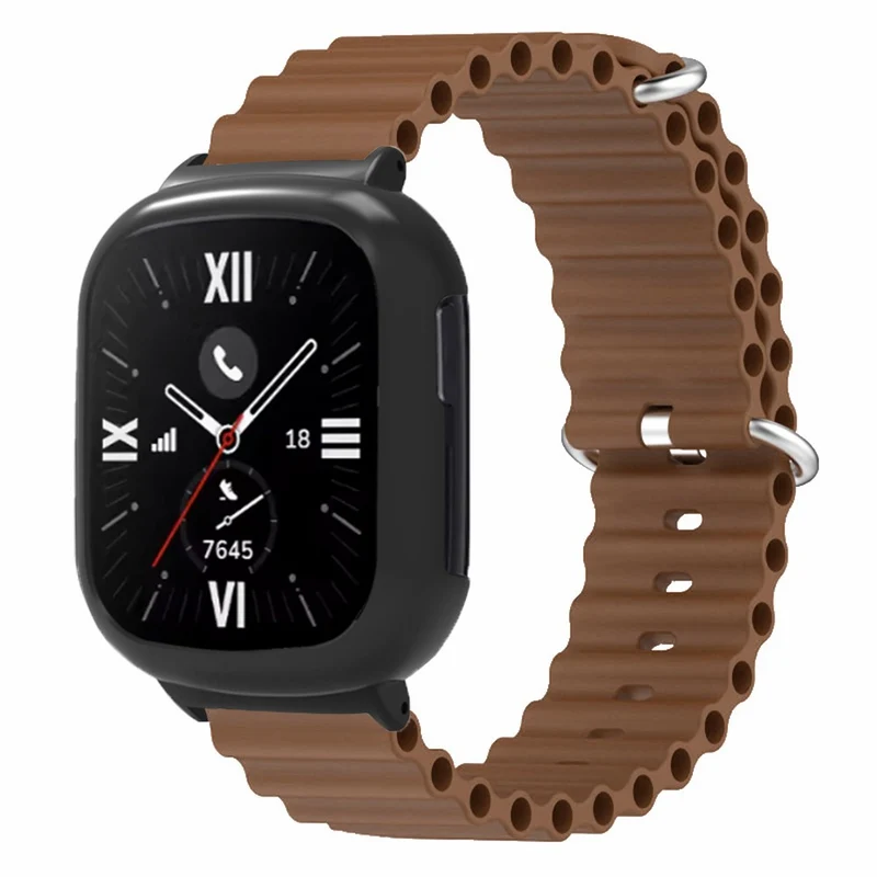 Honor Watch 4 Wrist Strap Replacement Flexible Band with Watch Case