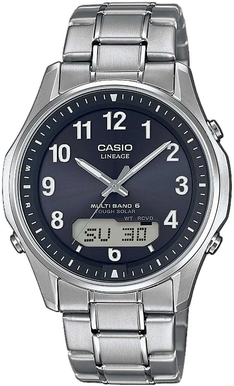 Casio Classic LCW-M100TSE-1A2ER Herrenuhr • Smarte Funk-Technologie • Umweltfreundlicher Solar-Antrieb