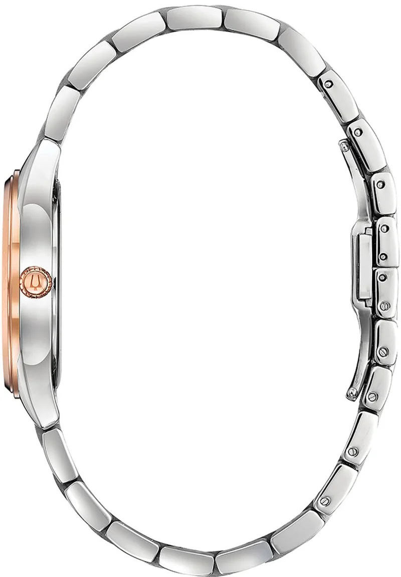 Bulova Sutton 98P183 Damenuhr • Diamanten • Perlmutt