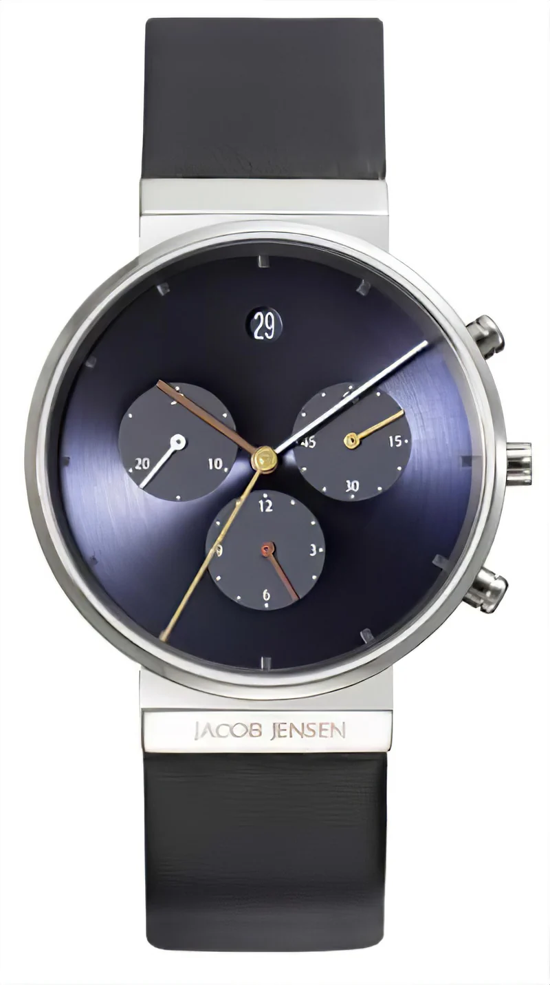 Jacob Jensen Chronograph 605 Herrenuhr • Titan • Design