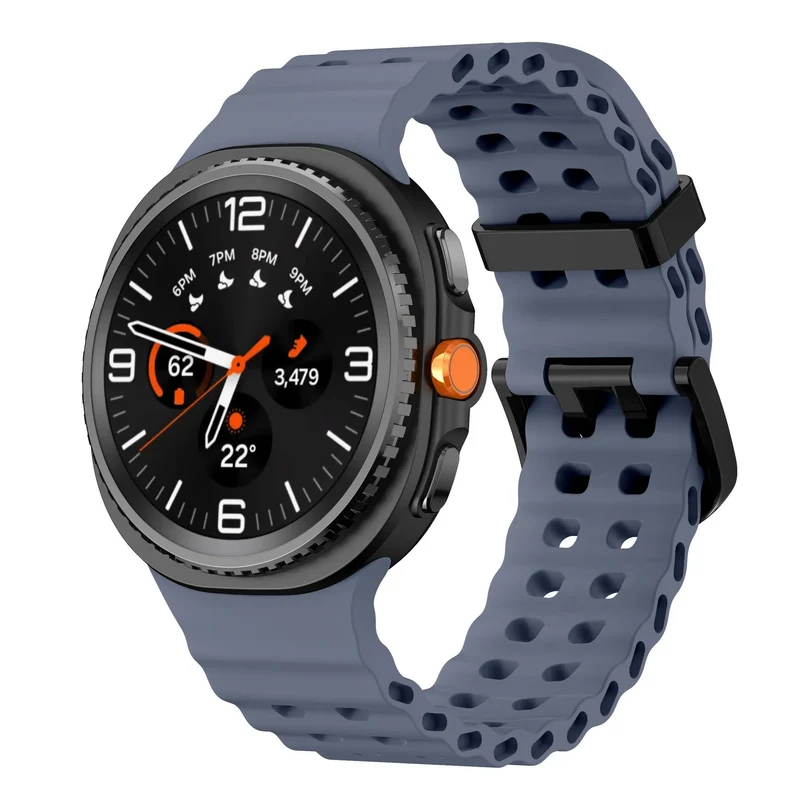 Samsung Galaxy Watch 9 - 40mm Ocean Armband (Graublau)