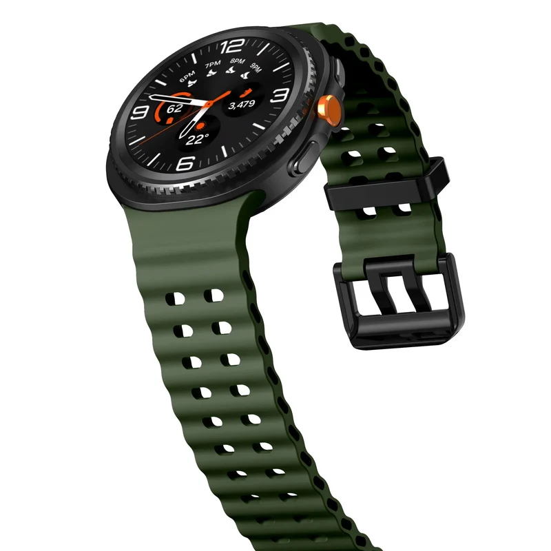 Samsung Galaxy Watch 9 - 44mm Ocean Armband (Grün)