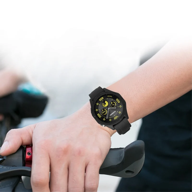 Huawei Watch GT 4 46mm Smart Watch Band 22mm Silicone Strap Replacement