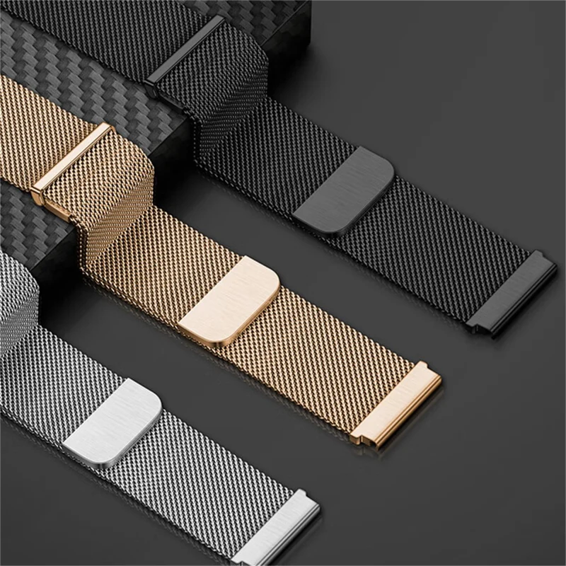 Huawei Watch GT 4 41mm Garmin / Garmin Venu 3S 18mm Watch Band Stainless Steel Magnetic Strap