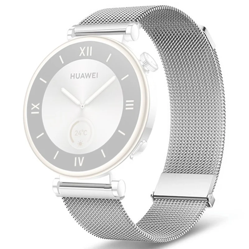 Huawei Watch GT 4 41mm Garmin / Garmin Venu 3S 18mm Watch Band Stainless Steel Magnetic Strap