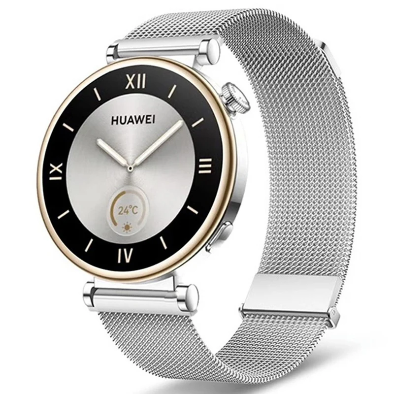 Huawei Watch GT 4 41mm Garmin / Garmin Venu 3S 18mm Watch Band Stainless Steel Magnetic Strap