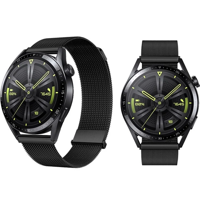 Huawei Watch GT 3 42mm / Samsung Galaxy Watch3 41mm 20mm Magnetic Strap Replacement