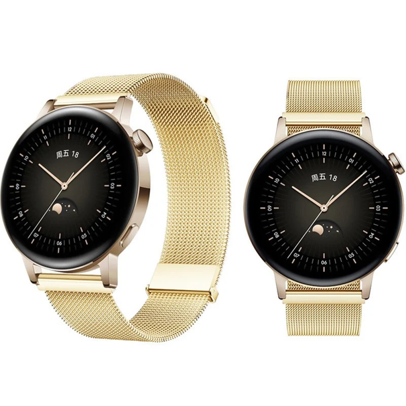 Huawei Watch GT 3 42mm / Samsung Galaxy Watch3 41mm 20mm Magnetic Strap Replacement