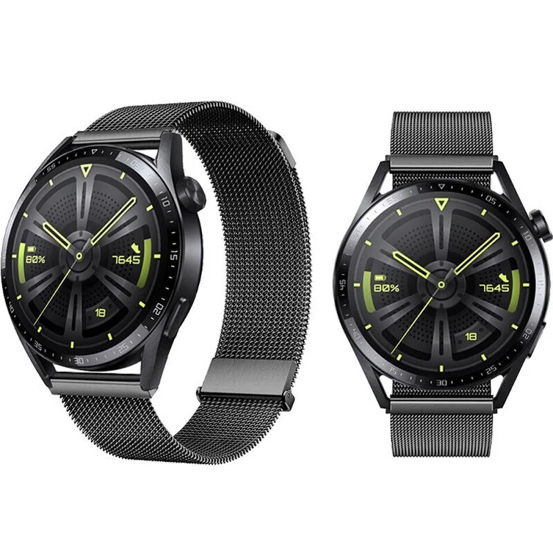 Huawei Watch GT 3 42mm / Samsung Galaxy Watch3 41mm 20mm Magnetic Strap Replacement