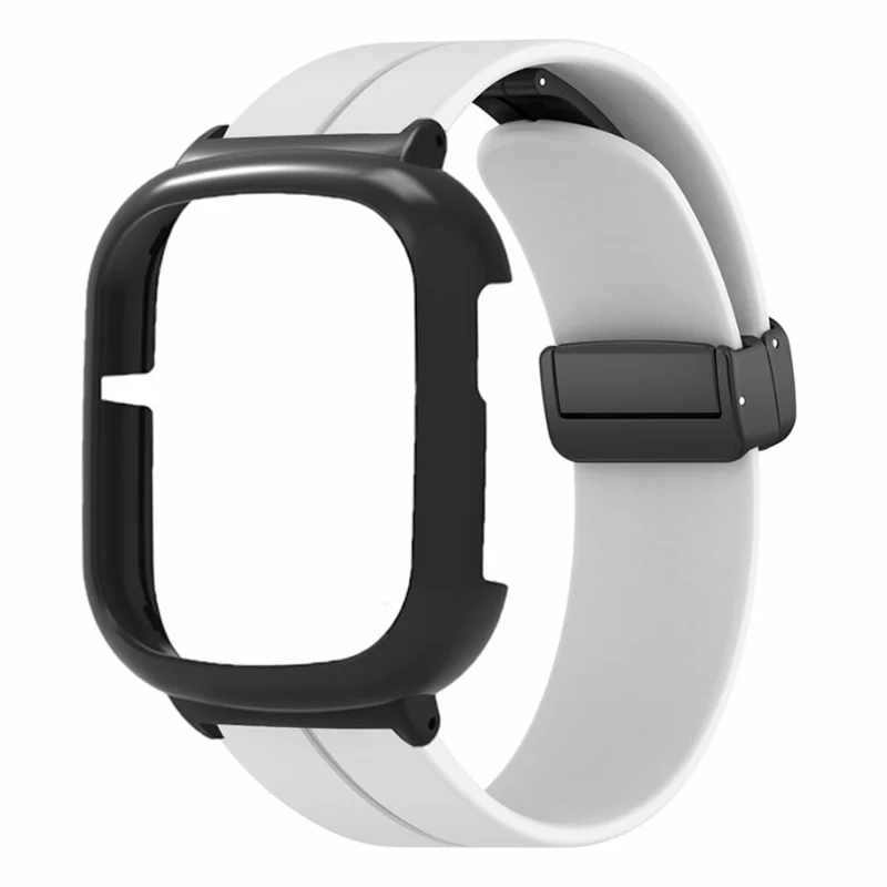 Honor Watch 4 Watch Band Magnetic Buckle Flexible Wrist Strap with Watch Case - Mint Green