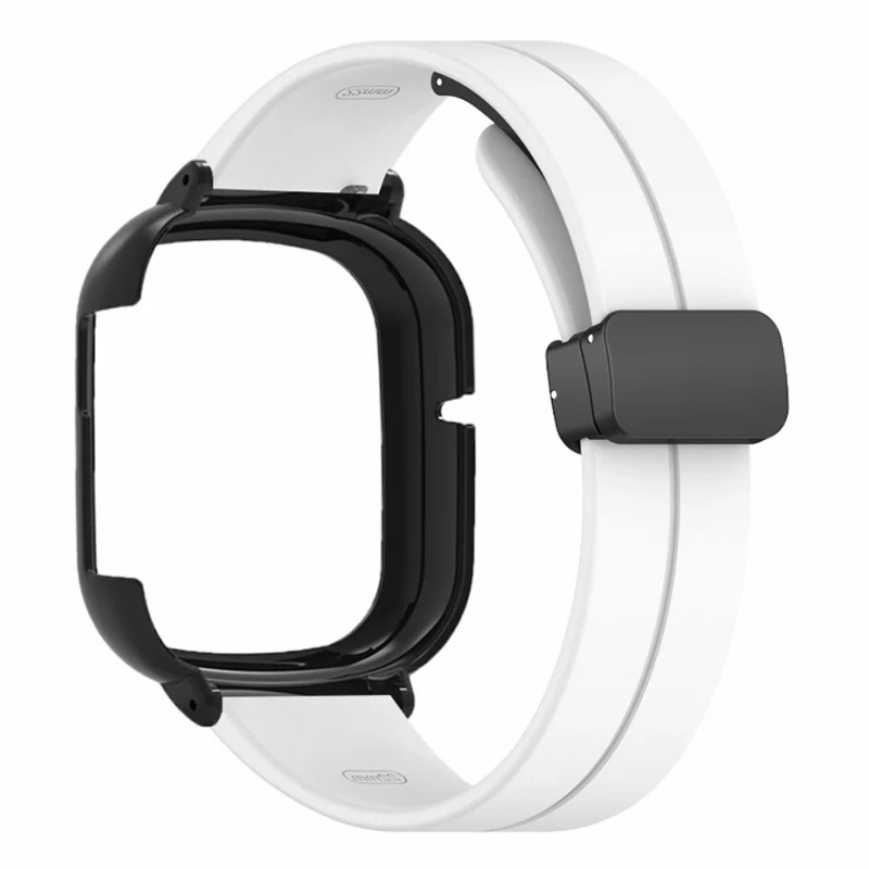 Honor Watch 4 Watch Band Magnetic Buckle Flexible Wrist Strap with Watch Case - Mint Green