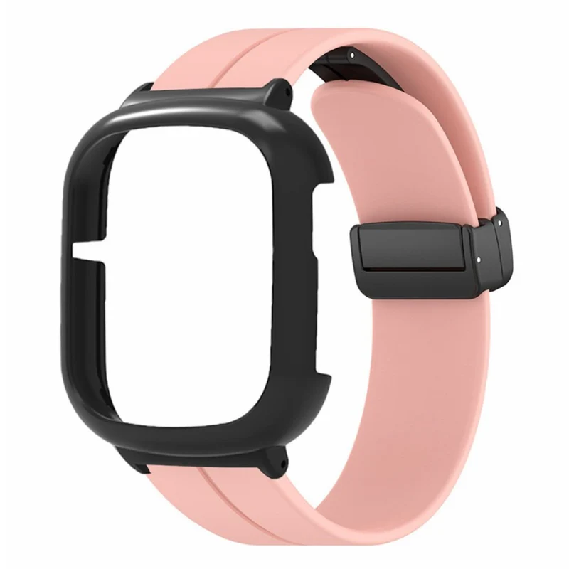 Honor Watch 4 Watch Band Magnetic Buckle Flexible Wrist Strap with Watch Case - Mint Green